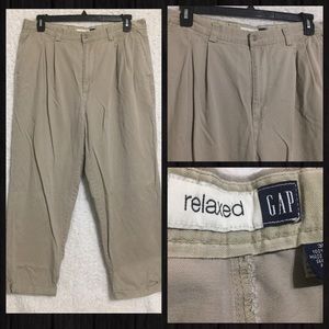 gap relaxed fit khakis